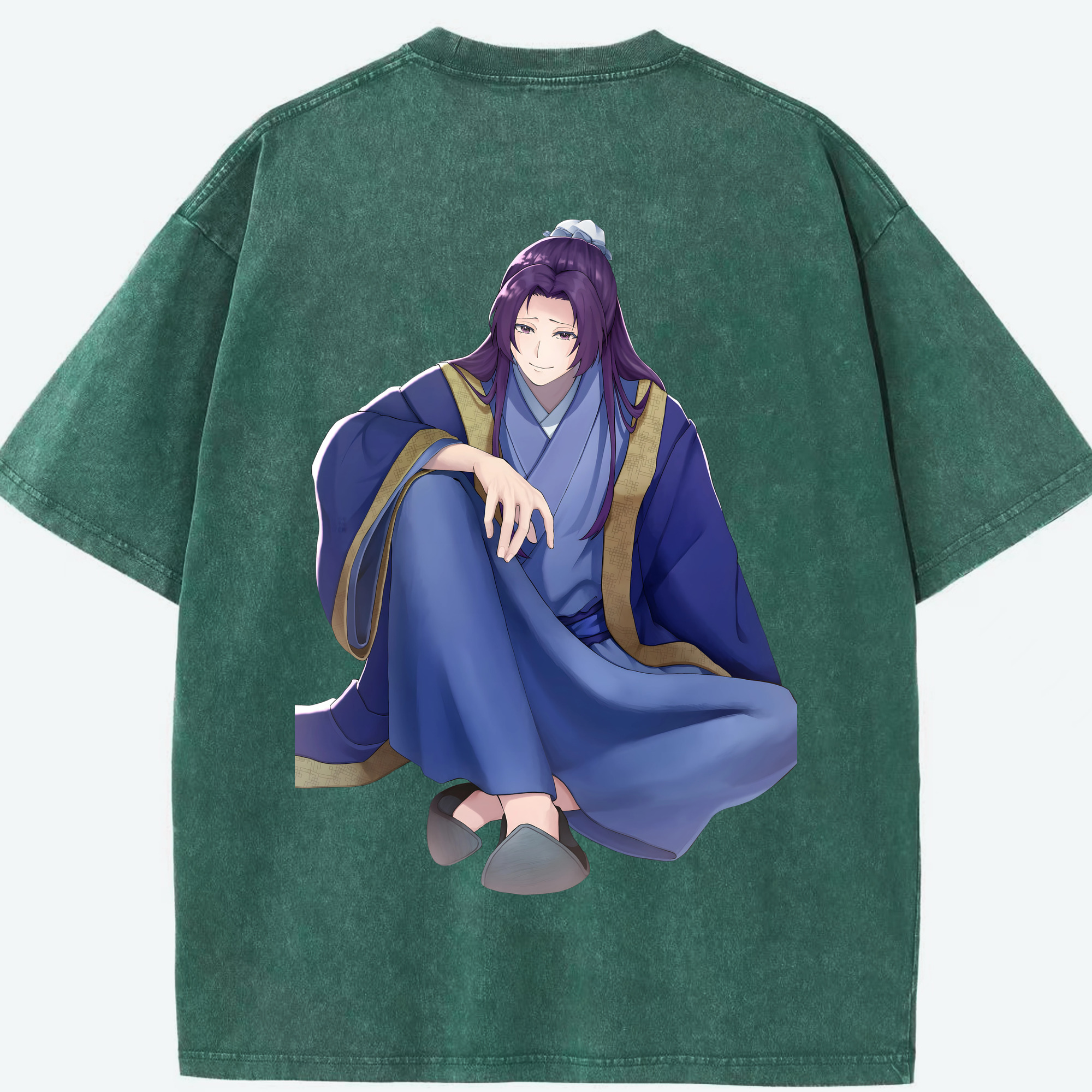 （画像用） 薬屋のひとりごと The Apothecary Diaries 綿100% ヴィンテージ風 半袖Tシャツ（背面プリント）